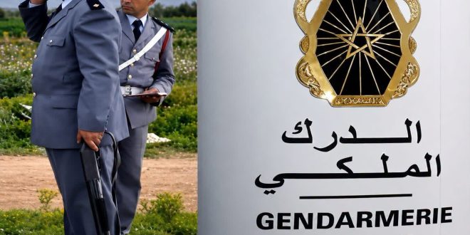 “العظم” في ضيافة الدرك الملكي بتارودانت .