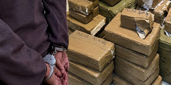 بتنسيق مع “الديستي” .. أمن تنغير يفكك شبكة للإتجار بالمخدرات ويحجز 28 كيلوغراما من الشيرا .
